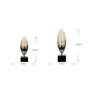 Bougeoir décoratif pour la maison au design classique bougeoir en marbre et métal de la plus grande qualité pour la maison bougeoir de décoration d'hôtel - Product Image 6