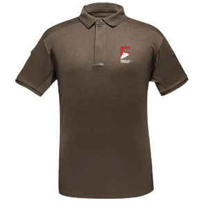 Camiseta de Golf con estampado bordado de logotipo personalizado INTERNACIONAL DE Fizzan, Polo de manga corta de secado rápido para hombres y mujeres, camisetas de Golf lisas - Product Image 5