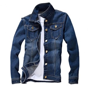 Nouveau Premium mode hommes vestes 2025 Top qualité plaine Denim veste pour hommes élégant en gros jean homme vestes - Product Image 6