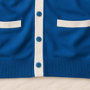 Pull Cardigan Campus célèbre avec couleurs personnalisées et pull en tricot brodé pour le pull d'université de fraternité de sororité - Product Image 4