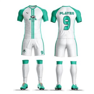 Maillot d'équipe personnalisé Vêtements de football Maillot de football français respirant Vêtements de sport personnalisés Ensembles d'uniformes de maillot de football de football - Product Image 1