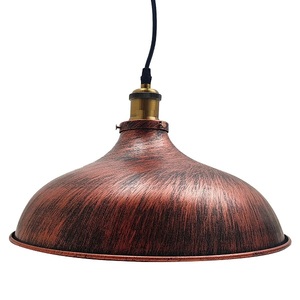 Skyblue rouillé fini métal plafonnier luminaire décoratif métal pendentif lampe salon décor lampe - Product Image 2