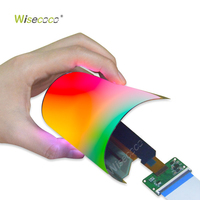Écran OLED flexible ultra-fin de 6 pouces 1920*1080, incurvé à 360 degrés, pliable et enroulable, panneau d'écran AMOLED pour appareils portables