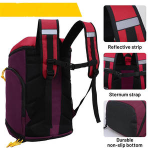 Cesta de balón de fútbol, mochilas para balón de fútbol, bolsa de fútbol, béisbol, voleibol, con compartimento para ordenador portátil, mochila - Product Image 3