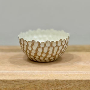 Premium Handcrafted <b>Wooden</b> Wax Fill Jars for Diwali Carved Decorative Candle Holders Rustic Bowls for Festive Gifting and Decor - Product Image 4