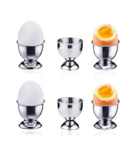Venta por Gran Demanda de Hueveras de Acero Inoxidable para los Amantes de los Huevos, Soporte para Huevos de Acero Inoxidable, Taza para Servir Huevos, Base para Huevos - Product Image 1