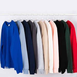 เสื้อมีฮู้ดเข้ารูปคอกลมผ้าคอตตอนแท้100% 330กรัมพร้อมผ้าไหมเสื้อสวมหัวขนาดพอดีตัวและโลโก้ตามสั่ง - Product Image 6