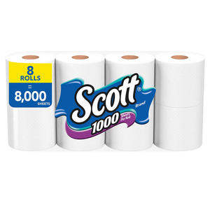 Rollos de papel higiénico ultra suaves y absorbentes de calidad premium de la marca original Scott, distribuidor mayorista - Product Image 6