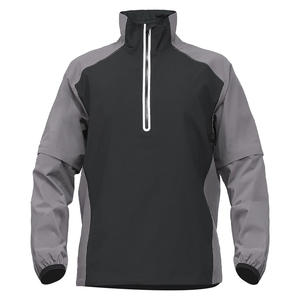 Streetgrace chaqueta cortavientos de golf para hombre OEM producción personalizada tela ligera transpirable con logotipo impreso y etiqueta privada - Product Image 1