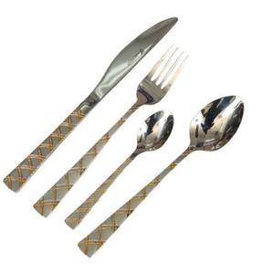 Ensemble de couverts de service luxueux Articles de cuisine Couverts en bois de haute qualité Top Quality Home Hotel Restaurant Catering Used - Product Image 4