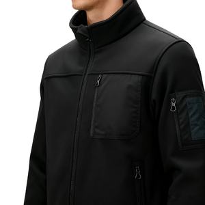 Best Selling <b>Men's</b> Outdoor Tactical Fleece <b>Jacket</b> Stand Collar Zipper Breathable Windproof Thermal Cold Weather Hiking 2026 - Product Image 2