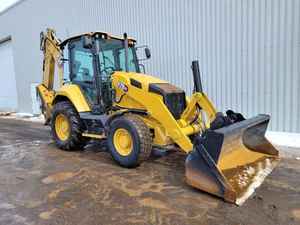 Chargeuse-pelleteuse sur chenilles diesel d'occasion 420KE, chargeuse sur roues, excavatrice pour travaux de construction, agricoles et de cour - Product Image 2