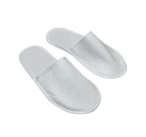 Honeycomb Patterned Hotel <b>Slippers</b> with Non-Slip Sole OEM Turkey Cheap Personalized Hotel Disposable High-end Hotel Supplies - Product Image 1