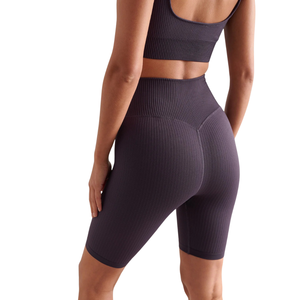 Pantalones Cortos de Yoga Térmicos de Talla Grande con Cintura Alta, Tejido Elástico Cálido, Ropa Deportiva de Apoyo para Clima Frío para Mujer - Product Image 3