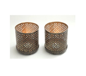 Fashionable Standard Metal Tabletop <b>Tealight</b> Votive Holder for Home and Wedding Festive Decoration and Gifting Supplies - Product Image 4