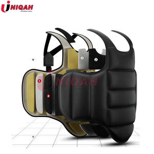 Protecteurs de sécurité de sport de vente chaude pour le karaté MMA et les arts martiaux boxe coussin de ventre garde de poitrine et bouclier de côtes - Product Image 6