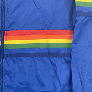 เสื้อกันลมสีรุ้งวินเทจสำหรับผู้ชายเสื้อโค้ทลำลองแบบสั่งทำแจ็คเก็ตกีฬาฤดูใบไม้ร่วงสำหรับผู้ชาย - Product Image 6