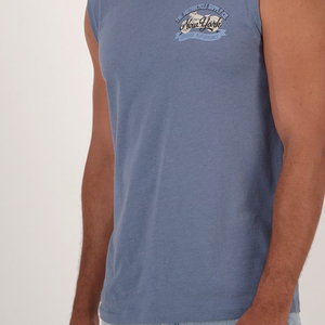 Camiseta Deportiva de Verano 2025 para Hombre, Transpirable, Ajustada, con Aberturas Laterales, Informal, para Gimnasio, Fitness, Impresión Digital, Poliéster/Algodón - Product Image 2