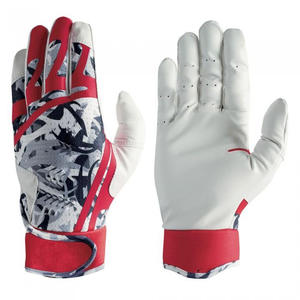 Gants de frappe de baseball et de softball en cuir Cabretta de qualité supérieure, tricoté, résistant aux déchirures, avec options de couleur et de design personnalisés - Product Image 1