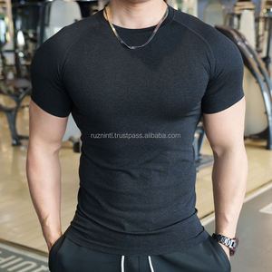 T-shirts graphiques légers de haute qualité pour hommes, coupe carrée et courte, décontractés, oversize, vierges et personnalisables - Product Image 4