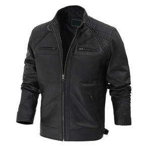 Crea tu idea y Diseña tu propio estilo El mejor material Precio asequible Chaqueta de moto de alta calidad hecha en Pakistán para hombre - Product Image 6