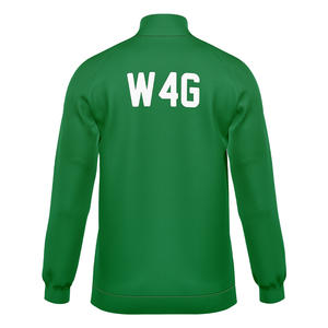 Logo personnalisé 100% Polyester Made Tracksuit Top Respirant Coupe-Vent Quarter Zip Sportswear Vêtements de sport imprimés sur mesure pour hommes - Product Image 2