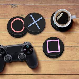 Artistic Wooden <b>Coasters</b> Decorative Table Accessories - Product Image 1