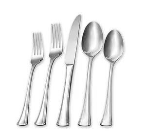 Juego de Cubiertos Modernos de Acero Inoxidable Plateado para Cocina, Hotel y Decoración del Hogar - Product Image 4
