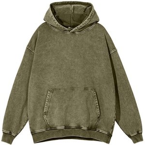 Sweat à capuche léger en pur coton pour hommes et femmes, pull décontracté et à la mode - Product Image 4