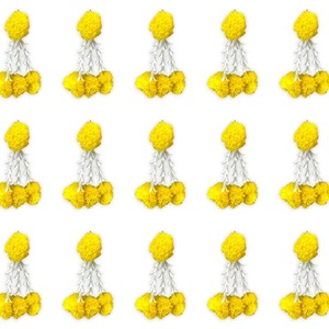 ดอกไม้ปลอมแบบอินเดียดอกไม้แห้งสำหรับตกแต่งงานแต่งงานของขวัญวันฮาโลวีน - Product Image 3