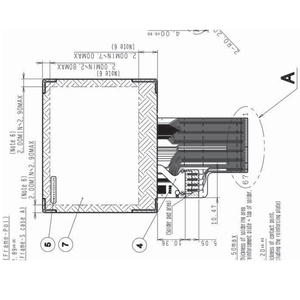 Bảng Điều Khiển Nguyên Bản <span class=keywords><strong>2.2</strong></span> <span class=keywords><strong>Inch</strong></span> Ortustech COM22H2P22DLC 300Nits Mô-đun LCD Màn Hình Cảm Ứng Giao Diện RGB Song Song 67 Chân Cho Thiết Bị Cầm Tay & PDA - Product Image 1