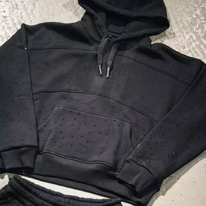 Bajo MOQ Venta caliente Rhinestone Chándales en nuevo stock Precio barato Hombres Rhinestone Chándales para adultos - Product Image 2