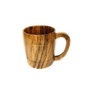 Eco-friendly Natural Wooden <b>Travel</b> <b>Mug</b> Classic Style Dishwasher Safe for Camping Use by Saniya Handicraft - Product Image 6