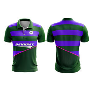 Polo Deportivo de Alta Calidad, Sublimado, Ropa Deportiva de Equipo, para Hombre, Mujer y Jóvenes, de Secado Rápido, Ajuste Seco, Polo Activo - Product Image 3