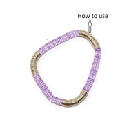 Entretoises plates en alliage de cuivre plaqué or brossé 4mm-14mm pour la fabrication de colliers, pendentifs et bracelets DIY, perles et apprêts de bijouterie Inde