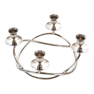 Restaurant Supplies <b>Tealight</b> <b>Candle</b> Holder Silver <b>Candle</b> Stand for Wedding Party All Events Decor Candelabra at Attractive Price - Product Image 1