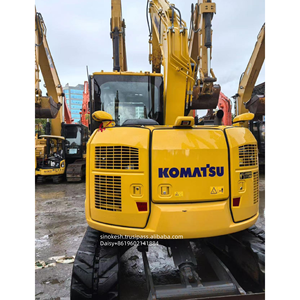 Mini-excavatrice d'occasion Komatsu PC70 7 T Moteur d'origine japonais Pompe Yanmar Roulement Moteur Engrenage Garantie 1 an - Product Image 2