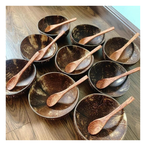 Polished Natural <b>Coconut</b> <b>Bowl</b> for Holding Salad, Candles, 100% Sustainable <b>Coconut</b> <b>Bowl</b> From <b>Coconut</b> Shell in Vietnam - Product Image 1