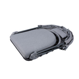 Sedia a Dondolo Sospesa Saturna Grey Terrace per Relax all'Aperto - Product Image 1