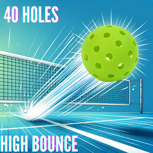Balle de pickleball extérieure durable décorée de 40 trous en plastique USAPA certifiée personnalisable pour l'entraînement sportif - Product Image 4