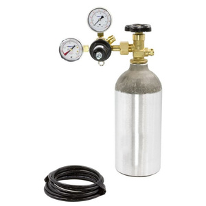 ตัวควบคุม CO2 สำหรับเครื่องทำเบียร์แบบ Kegerator พร้อมเกจวัดคู่  ข้อต่อทองเหลือง G5 8 1/4 NPT - Product Image 5