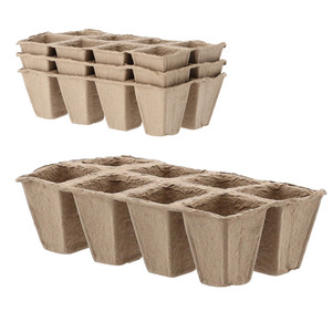 Juego de 3 Macetas de Tofu, Paletas de 24.5x12.5x6cm, Formato Bloque - Product Image 1