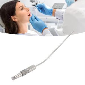 Tube d'aspiration médical réutilisable à marque privée, en acier inoxydable, durable, finition lisse, pour usage chirurgical, dentaire et hospitalier - Product Image 4