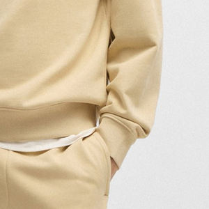 Sudadera con Capucha para Hombre de Color Sólido de Alta Calidad, Precio al por Mayor, Servicio OEM, con Capucha y Cordones, con Logotipo Personalizado y Bolsillos Tipo Canguro - Product Image 4