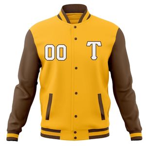 Vestes Premium Varsity pour hommes | Style Vintage Letterman Baseball Bomber | Tenue Streetwear d'hiver à la mode - Product Image 3