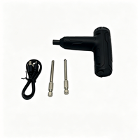 Tournevis électrique sans fil professionnel de type C pour bricolage, couple manuel de 8 Nm, compact, portatif, embouts de 65 mm de long, 2000 mAh