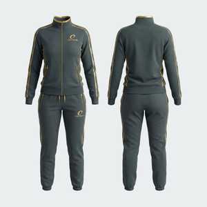2026 Winter Printed Breathable Quick-Dry Casual Solid Fleece 100% <b>Polyester</b> <b>Tracksuits</b> Women Activewear Sweat Pant Side Pockets - Product Image 4