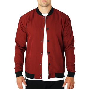 New Fast Shipments Winter Business Style Men's Latest One-Piece Thickened <b>Fleece</b>-<b>Lined</b> Bomber <b>Jacket</b> OEM Service Customized - Product Image 1