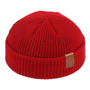 Bonnet personnalisé, vente en gros, pas cher, sport personnalisé, unisexe, coloré, hiver, chaud, ample, tricoté, bonnet, qualité supérieure B - Product Image 1