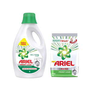 Pour Ariel Mega Liquid 150 Floz Extra Large Pack Technologie de nettoyage avancée pour les charges lourdes Lavande Soft Portable Salle de bain - Product Image 1